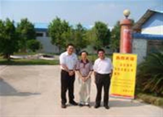 臺灣穗友公司代表來三水工廠指導和考察